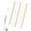 ASOKO HOME Dimmable Wired Under Cabinet Lighting - 3 Pack