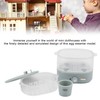 Dollhouse Egg Steamer Model Versatile Exquisite Look Miniature Simulation Electric