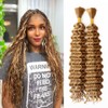 Deep Wave Bulk hair for Braid No Weft Deep Wave