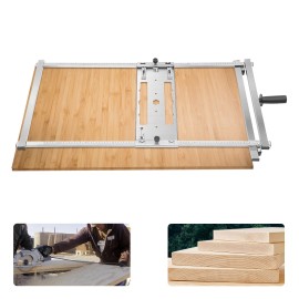 Woodworking Circular Saw Guide System Accurate Rip-Cut Track Rail Edge Cutting