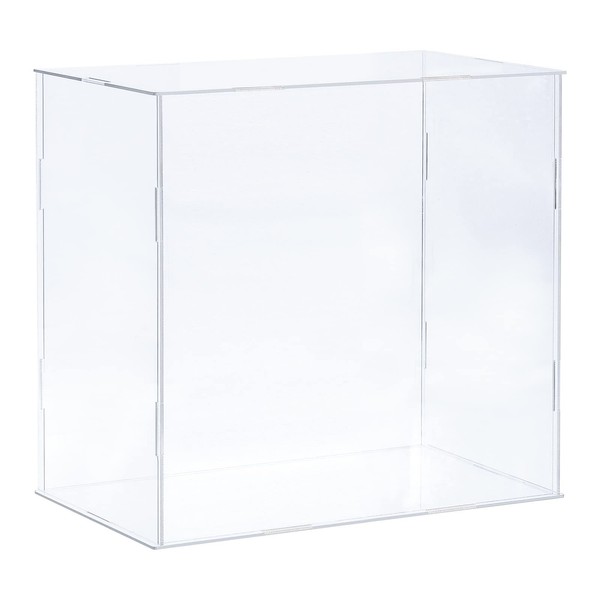 MECCANIXITY Acrylic Display Case Plastic Box Cube Storage Box Transparent