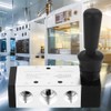 Practical mechanical air valve, aluminium alloy, pneumatic mechanical hand pull
