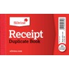 Silvine 63 x 106mm Duplicate Cash Receipt Book - Gummed