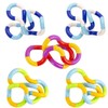 GWAWG 5 PCS Tangle Fidget Toy Twisty Fidget Toy Stress
