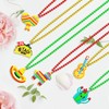 KeeStar 24 Pack Mexican Figure Necklace Party Favors for Mexican
