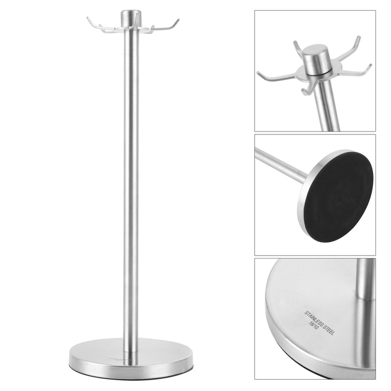 360 Degree Rotating Utensil Rack Spatula Spoon Soup Ladle Holder