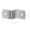 100 Stück Z-Typ-Haken, Bilder-Aufhängesystem, robuste Metallaufhänger, Bilderrahmen, Schreibtisch-Clips, Z-Clips für
