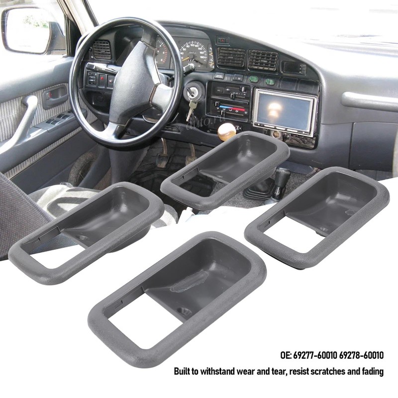 4 Pcs Inner Door Handle Bezel 69277-60010 Replacement for 80