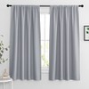RYB HOME - Cortinas opacas para ventanas pequeñas, con aislamiento