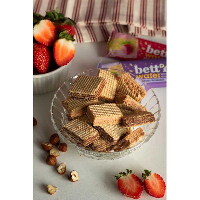 Bett'r No Added Sugar Wafers (Hazelnut)