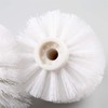 KOLLIEE White Toilet Brush Head Replacement Screw Toilet Brush Head