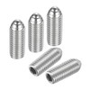 uxcell Ball Point Set Screws, M10 x 25mm 304 Stainless
