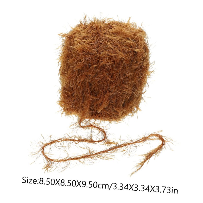 DOITOOL 1roll Soft Chenille Yarn for Crocheting and Knitting Comfortable