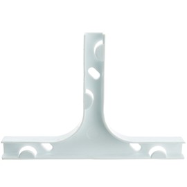 CableWholesale Cord Cover Cable Raceway, 3/4 inch Surface Mount Cable Raceway Tee On-Wall Cord Concealer (Junctions 3 Raceway Runs), Cord Organizer/Wire Hider and Protector, White