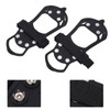 2pcs/set 10 Tooth Crampons Shoe Cover Rustproof Durable Mountaineering Ice