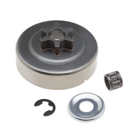 eMagTech 3/8 6T Clutch Drum Sprocket Washer E-Clip Kit Compatible with STIHL Chainsaw 017 018 021 023 025 MS170 MS180 MS210 MS230 MS250