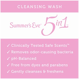 Summer's Eve Cleansing Wash, Island Splash Scent, 266ml