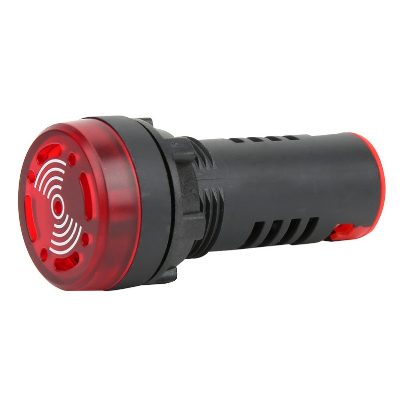 10 Pcs BERM LED Buzzer AD16‑22SM Red Flash Alarm Indicator