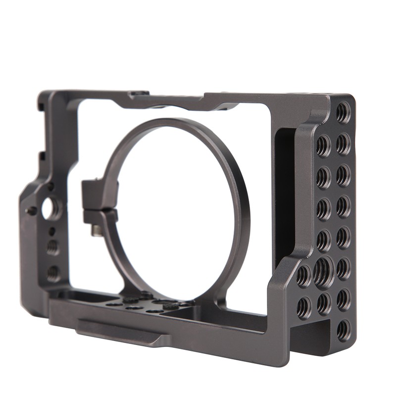 Aluminium Alloy CNC Precision Machining Photography Camera Cage Rich Extension