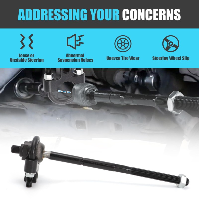 Foruly Front Inner Tie Rod End + Removal Tool for