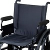 WAP9-01B - Reposabrazos para silla de ruedas, con almohadillas para