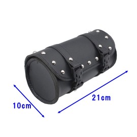 j-base Bike Mini Type Tool Bag with Studs, Easy Installation, Tool Holder, Tooling Bag, Universal for Motorcycles