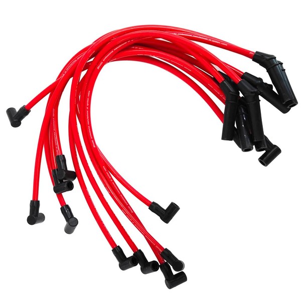 8X Spark Plug Wire Set & 2X Ignition Wires 10mm
