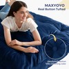 MAXYOYO 6" Futon Mattress Full Size, Velvet Thick Futons Sofa