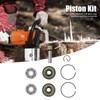 41.1mm Piston Kit Crank Bearing Fit for Poulan 220 221