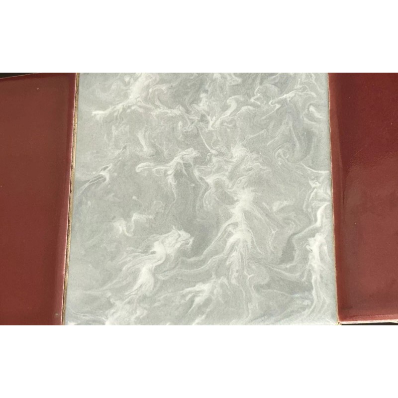 Huntington Tile Burgundy or Maroon 4 1/4” Vintage Field Tile