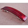 Stained Glass Barrette - Large 3.5" 90mm - Ruby Red