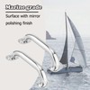 Marine Grab Handle 316 Stainless Steel Boat Handles Grab Polished