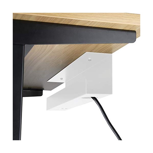 Under Desk Cable Tray Organizer. Standing Desk Accessory. Desk Mounted