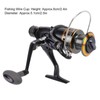 Dual Drag Spinning Reel Carp 7+1BB Fishing Wheel with Aluminium