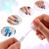 Mafab 2pzs Pegamento Tips Uñas Postizas Uñas Press On Transparente