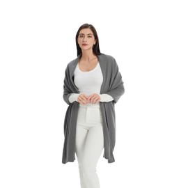 Seasons Comfort 100% Mongolian Luxury Cashmere Shawl - Oversized Pashmina Wraps, Featherlight Scarf, Timeless Design for All Occasions