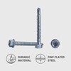 (Pack of 100) DIN 7504K Galvanised Steel 5.5 x 45mm