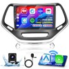 Inefala 2+64G Android 13 CarPlay Car Stereo Radio for Jeep