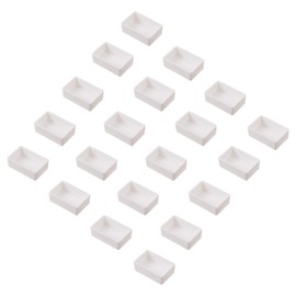 WANDIC Full Pans, 100 Pcs Watercolour Paint Palette Plastic Watercolor Paint Case Travel Palettes for Watercolor, Oil Paint Artists