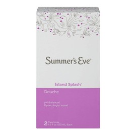 Summer's Eve Douche, Island Splash, 2-4.5 fl oz (133 ml) units