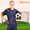 SPORIA Youth Goalie Gloves (Orange, 7)