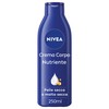 NIVEA Nourishing Body Cream 250 ml, Moisturising Cream 72 Hours