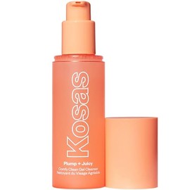 Kosas Plump + Juicy Comfy Clean Gel Cleanser –Hydrating Face Wash for All Skin Types, Deep Clean & Moisturize, Soap & Sulfate Free, with Hyaluronic Ac