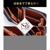 Men's Genuine Leather Coin Case, Mini Wallet, 8 Card Slots,