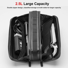 ROCKBROS Frame Bag Bicycle Waterproof Triangle Bag Bicycle Bag for Mountain Bikes, Road Bikes, 1.5 L / 2.5 L