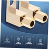 Tofficu Right Angle Banana Plug Clips 4pcs Speaker Connector for