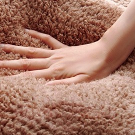 AWAVM Women's Winter Warm Knee High Socks 1 pair Thick Plush Slipper Stockings Furry Extra Long Leg Warmers Sleeve Thigh High Boot Sleeping Socks