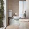 KOHLER K-26801-95 Impro ReadyLatch Quiet Close Elongated Toilet Seat, Grip-Tight