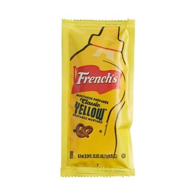 French's Classic Yellow Mustard 7 Gr Portion Packet, Single Serve, 50 pcs.