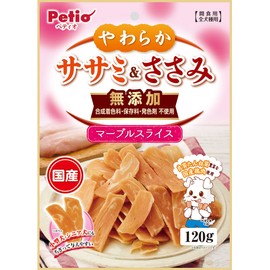 Petio Soft Scissors & Scissors Additive-Free Marble Slice, 4.2 oz (120 g)
